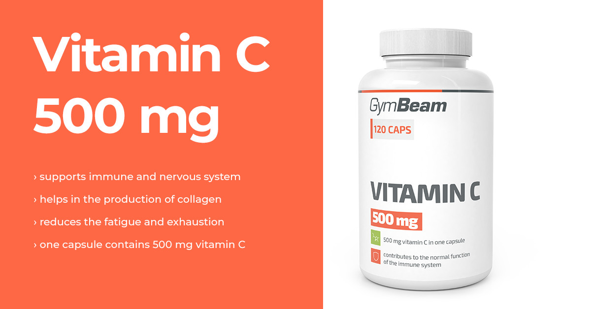 Vitamin C 500 mg - GymBeam