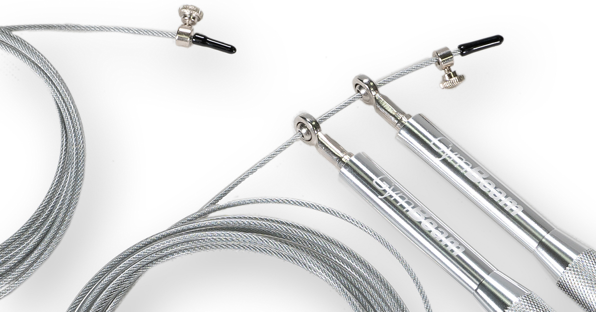 Vijača Metal Jumping Rope Silver  -  GymBeam