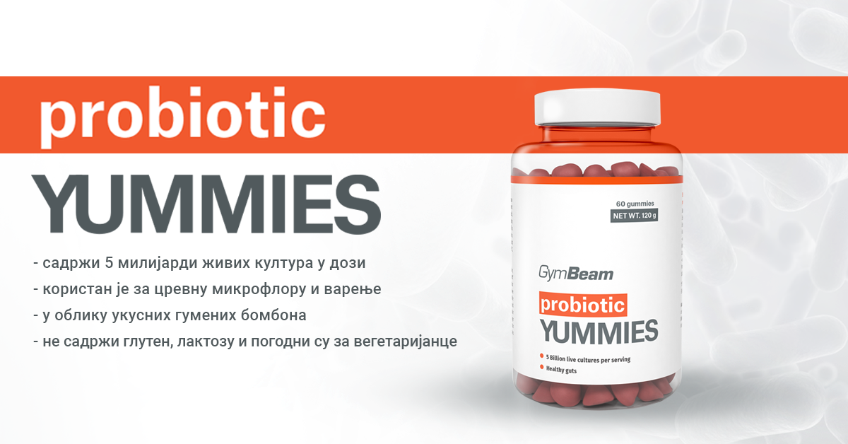 Yummies Probiotici - GymBeam