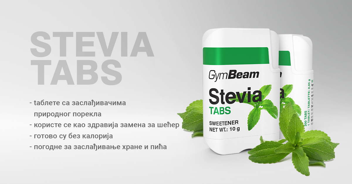 Stevija tablete - GymBeam