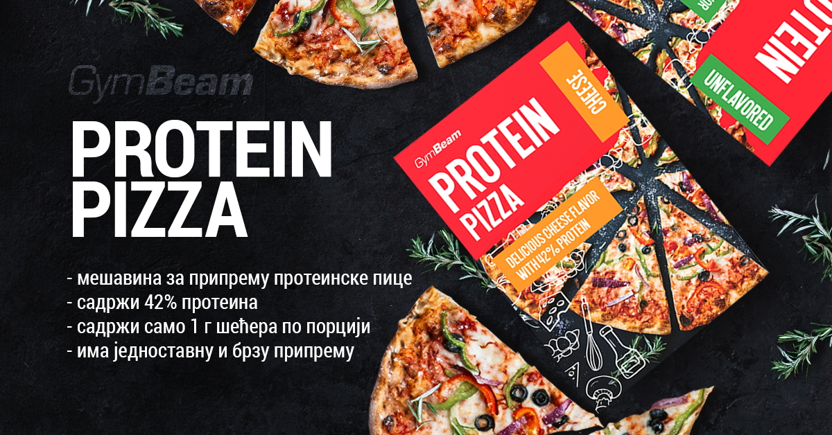 Protein Pizza 500 g  – GymBeam